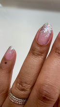 Load and play video in Gallery viewer, Silver Dusted Nail Wraps