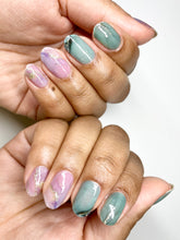Load image into Gallery viewer, Watercolored Mable Nail Wraps