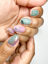 Load image into Gallery viewer, Watercolored Mable Nail Wraps

