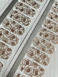 Gilded Roses Nail Wraps